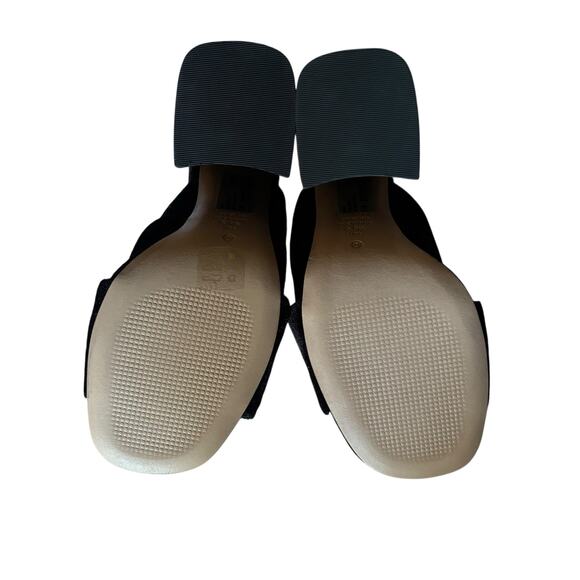 Schutz Callie Velvet Block Heel Sandals – Black Veludo – Women’s Size 5.5B - Picture 6 of 7